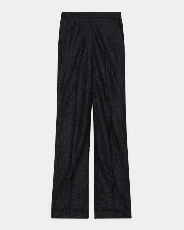 Leopard Lace Clean Pants